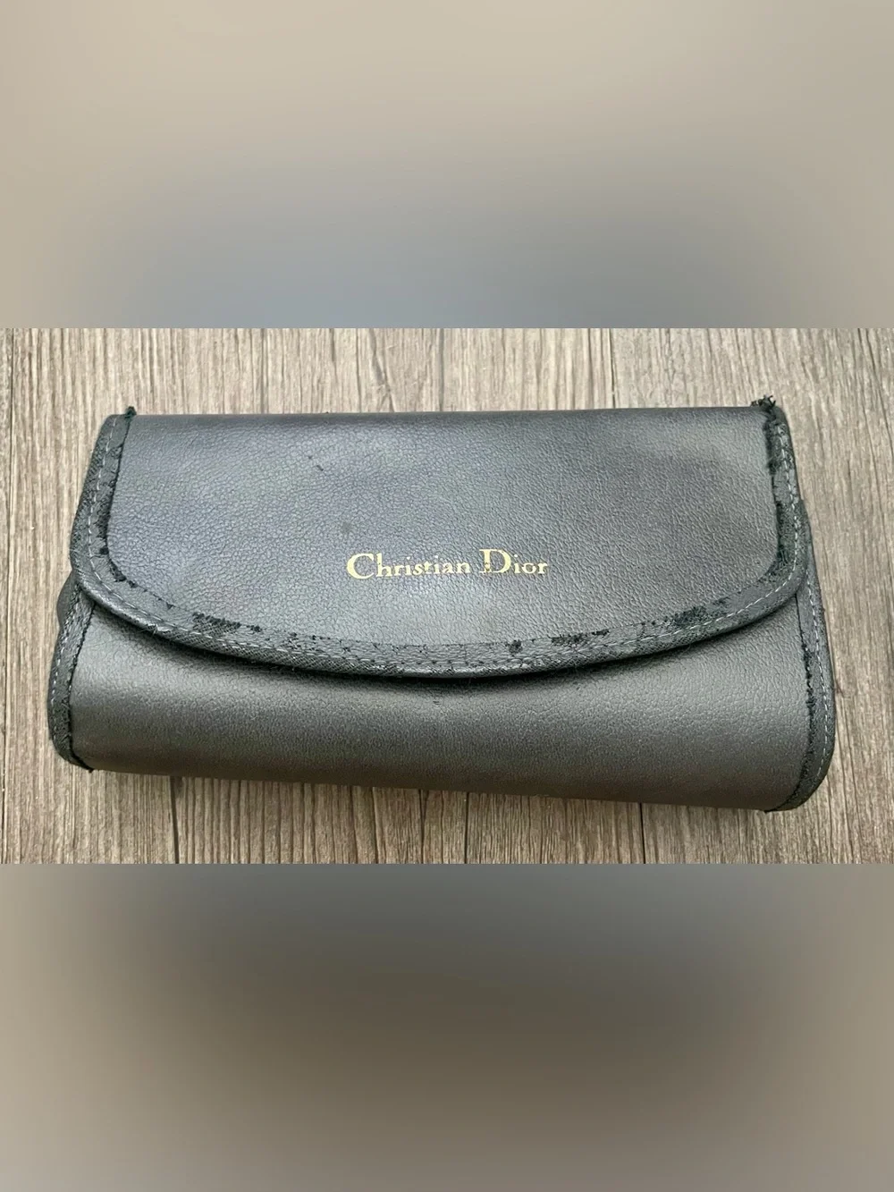 🍸 Vintage Christian Dior Women’s Translucent Round Glasses with Case🍸